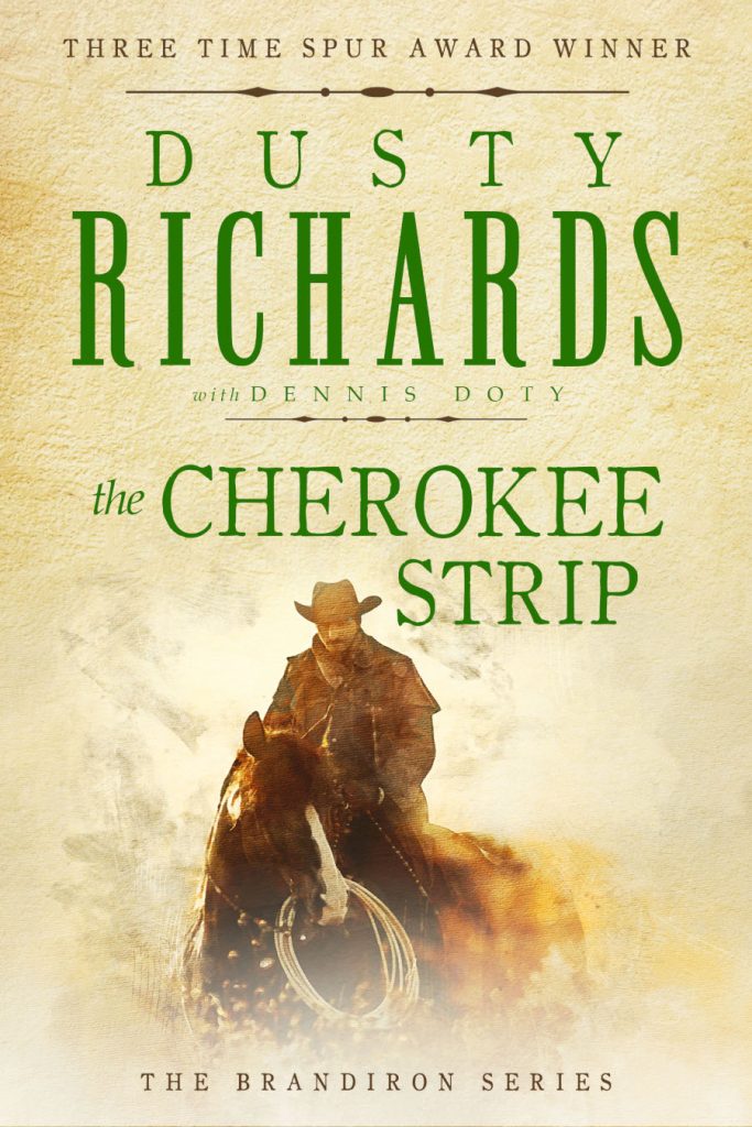 Cover: The Cherokee Strip by Dusty Richards